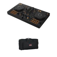 Pioneer DJ DDJ-FLX4 Controlador DJ portátil de 2 canales con compatibilidad rekordbox y S
