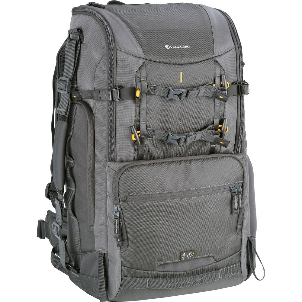 Vanguard Mochila para Cámara Alta Sky 68 - Color Gris, Acceso Superior y Lateral, Divisor