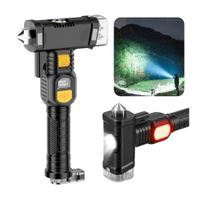 Linterna Multifuncional Emergencia 12 En 1 Recargable Usb