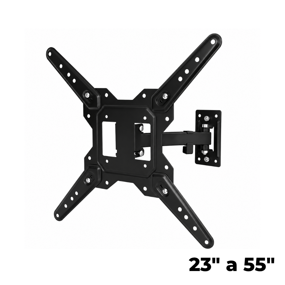Rack Móvil para TV de 23 a 55 Pulgadas Soporta 35 kg Soportex