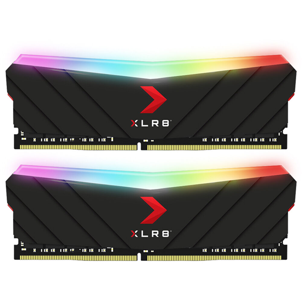 PNY Memoria RAM DDR4 32GB XLR8 3600 MHz (2 x 16GB) con RGB