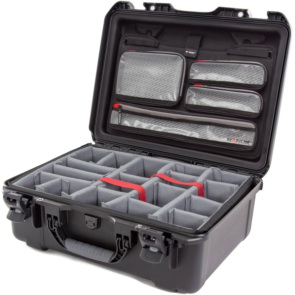 Nanuk 940 Funda Dura para Fotografía Negra 36.7L con Divisores Ajustables y Sistema de Ci
