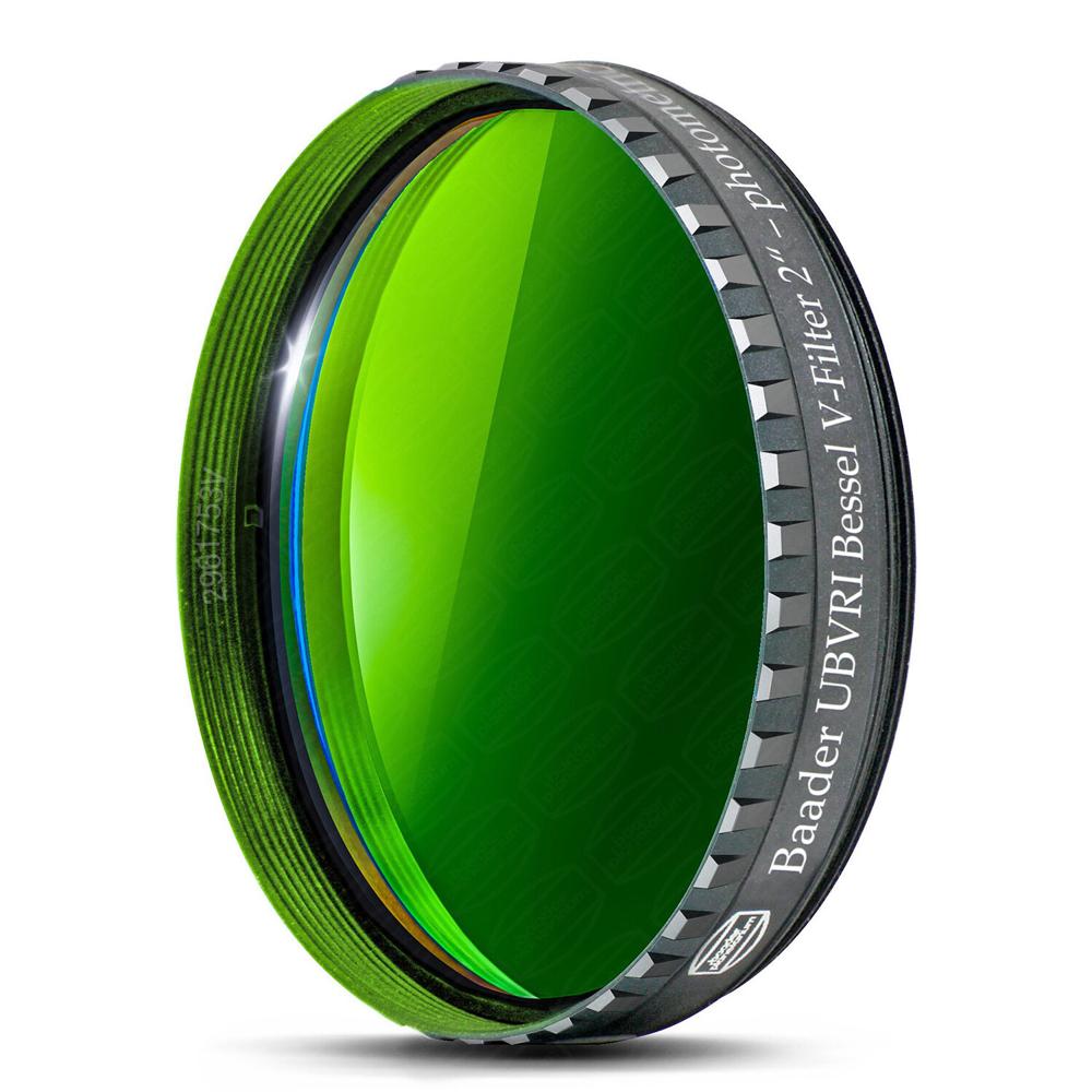 Alpine Astronomical Filtro Baader UBVRI Bessel V (Filtro de Ocular de 2"") - Fotométrico,
