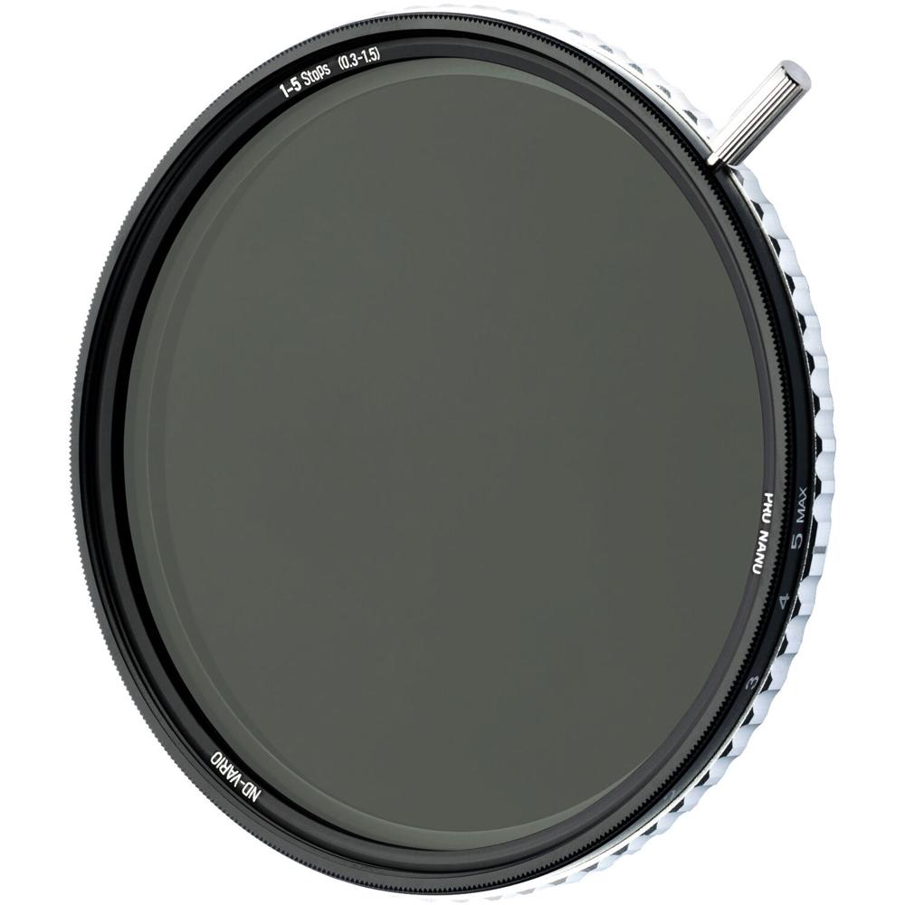 NiSi Filtro ND-VARIO Pro Nano 95mm Variable ND 1-5 Stops con Coating Nano