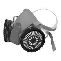 Kit respirador profesional con cartuchos pintura y pesticida - 13731