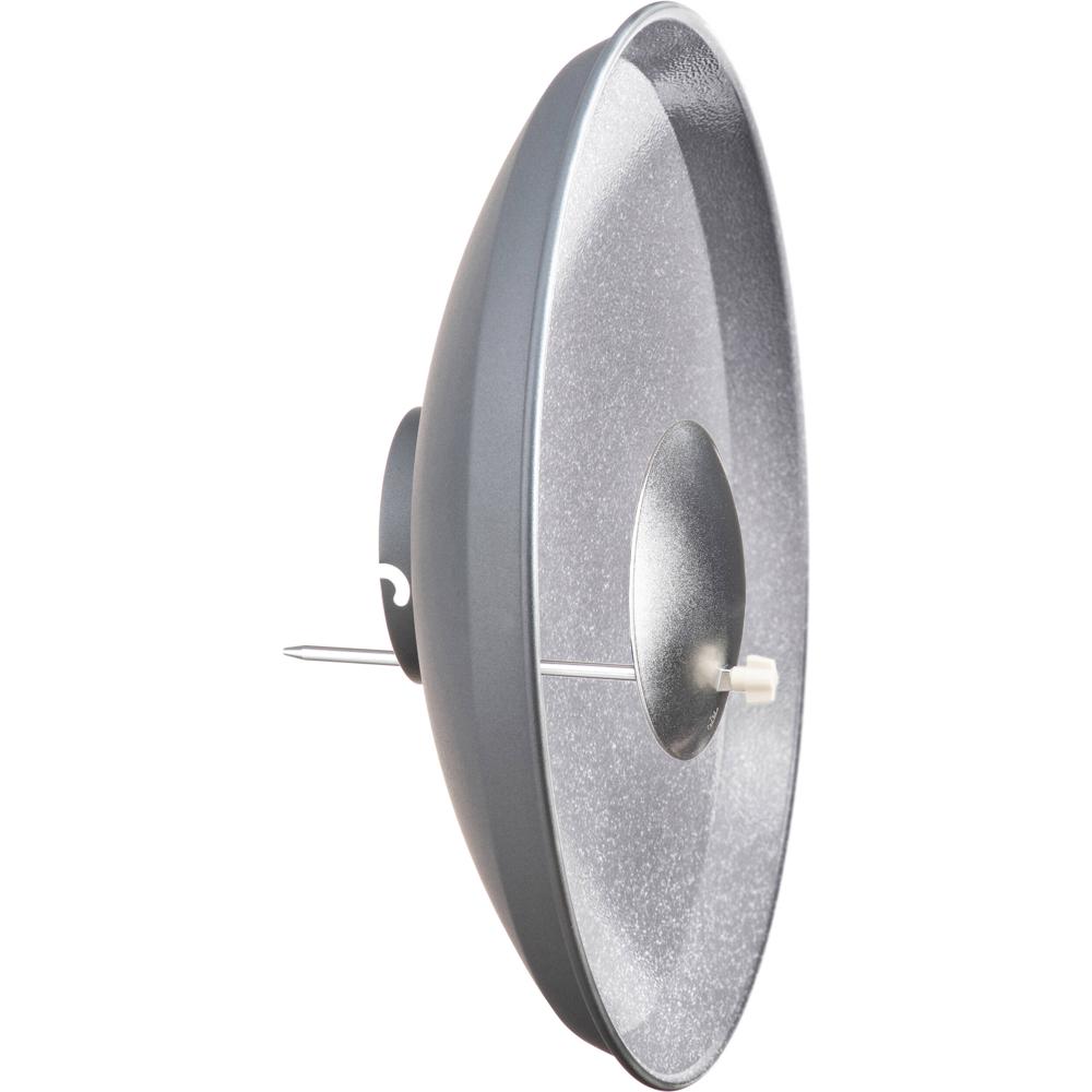 Elinchrom Beauty Dish Reflector 17"" Plata - Mayor Control de Luz y Definición en Retratos