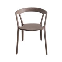 Silla Alice Gris Lisso - Ziyaz