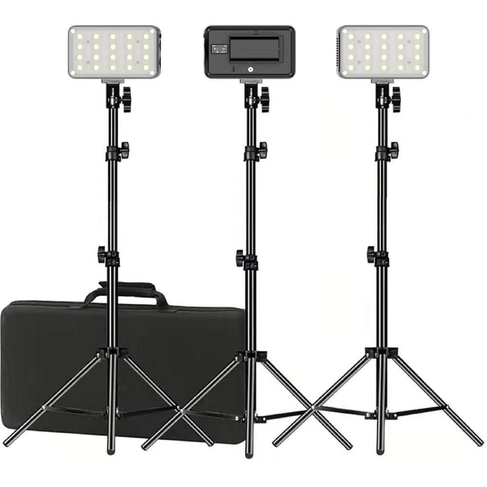 COMER Radiance 360 Kit de Paneles LED On-Camera (3 Luces) - Temperatura de Color 2500-9900