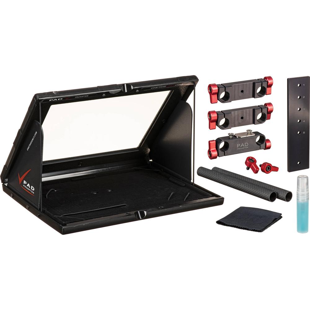 Onetakeonly Pad Prompter para Rigs de 15mm para iPad y Tablets hasta 12.9"" - Compacto y Co