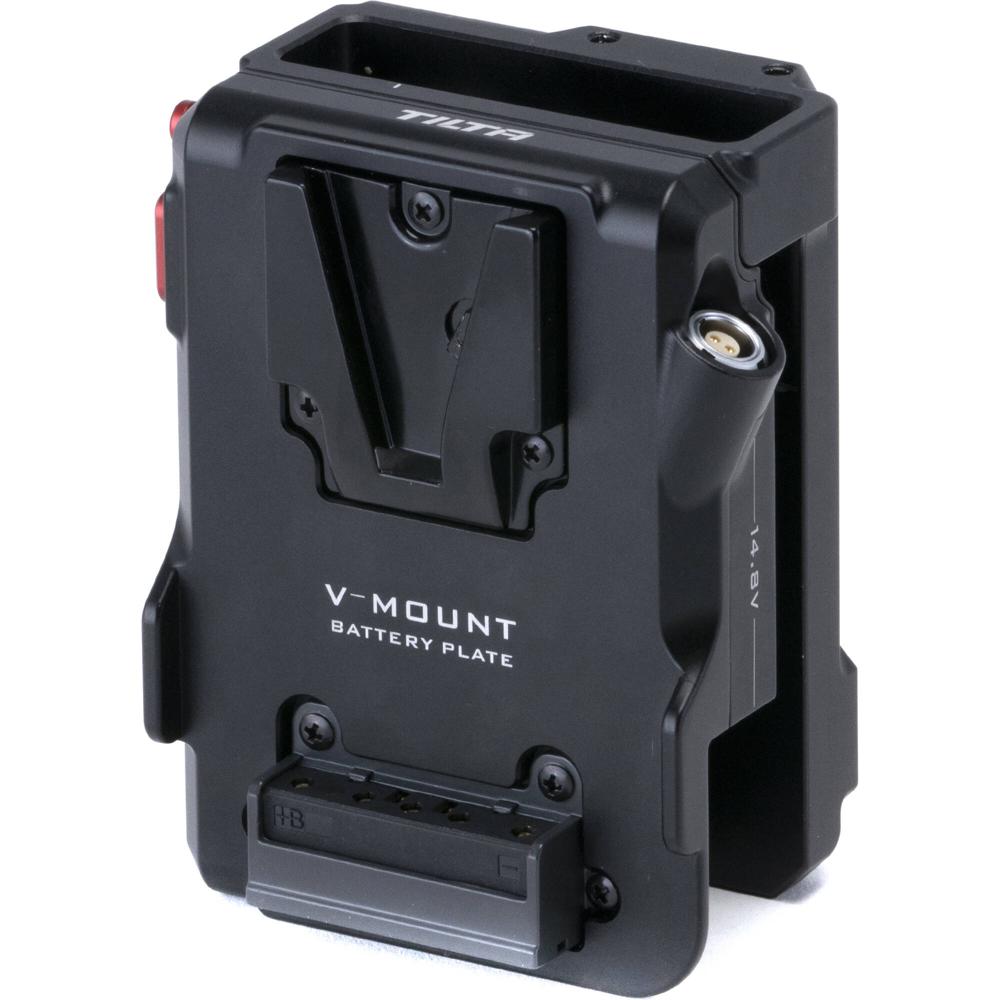 Tilta Placa de Batería V-Mount para RED V-RAPTOR y KOMODO-X con Salidas LEMO y USB-C