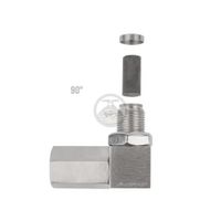 Mini catalizador Sensor de oxigeno Universal 90 GRADOS - M18-1.5