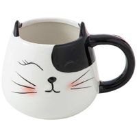 Taza DECO HOME Gato Kitty Cat (Modelos Aleatorios)