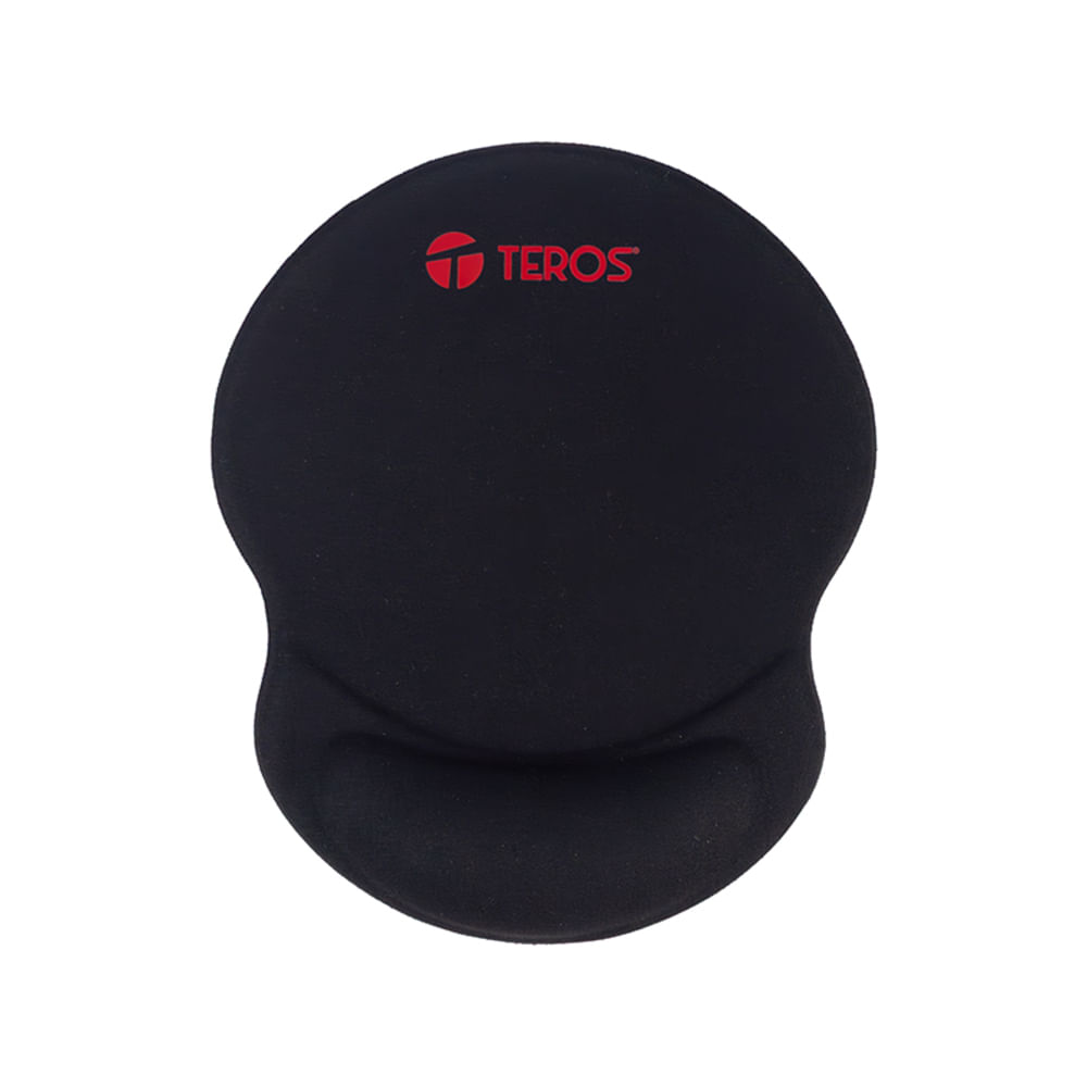 Mouse Pad Teros TE-3015S con Apoyo de Muñeca Negro