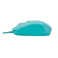Mouse Óptico Teros TE-1227S USB 1600 DPI 4 Botones Verde
