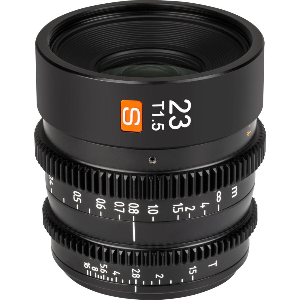 Viltrox 23mm T1.5 Cine Lens - Montura Micro Cuatro Tercios, Abertura T1.5, Diseño Cine-St