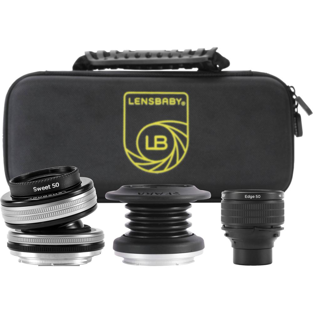 Lensbaby Kit Optic Swap Spark para Micro Cuatro Tercios - Composer Pro II con Edge 50 y Sp
