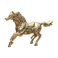 Caballo Espíritu Libre 17 cm - Bronce Fundido MFAP