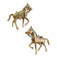 Caballo Estampa de Libertad 8 cm - Bronce Fundido MFAP