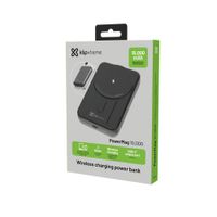 Power Bank Magnético Klip Xtreme KPB-600 10000mAh USB-C Negro