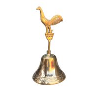 Campana Gallo Mediano 17 cm - Bronce Fundido MFAP