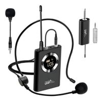 Micrófono Inalámbrico Uhf Diadema Amplificador Profesional
