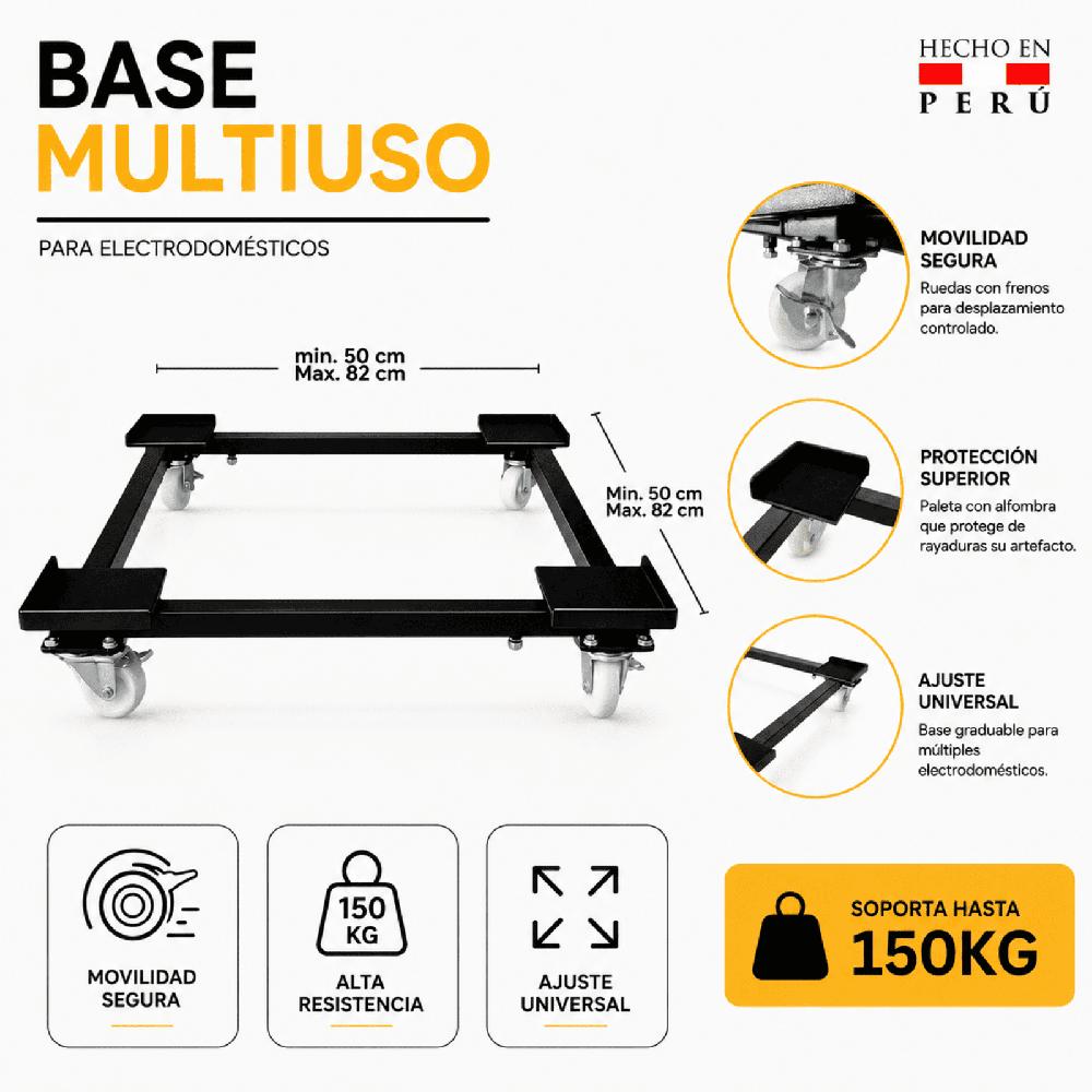 Base Multiuso para electrodomesticos