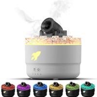 Humidificador Modelo Cañon con Luces LED Decorativo Blanco   84CN09