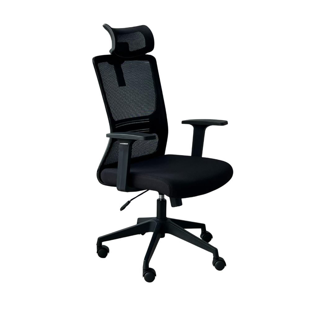 Silla Palma CCabezal Giratoria Negra - Ziyaz