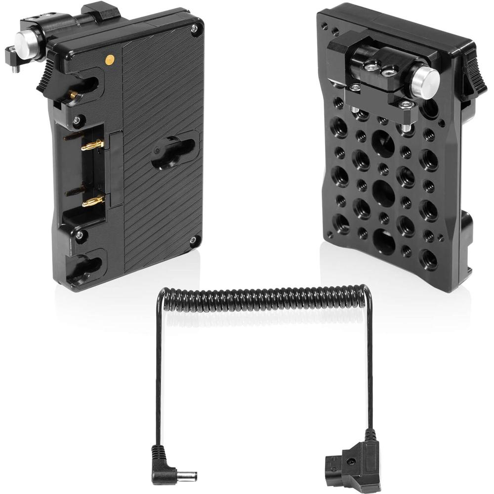 SHAPE Placa de Batería Pivotante para Canon C70 (Gold Mount) - Acceso a Batería, Control