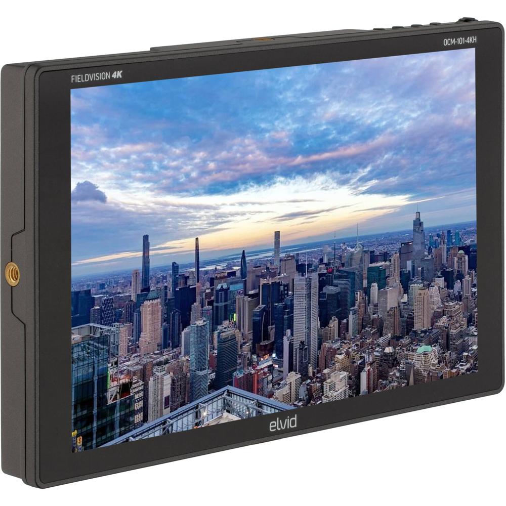 Elvid Monitor LCD 10.1"" FieldVision 1920 x 1200, HDMI y VGA, Peaking Focus Assist, Dos Bot