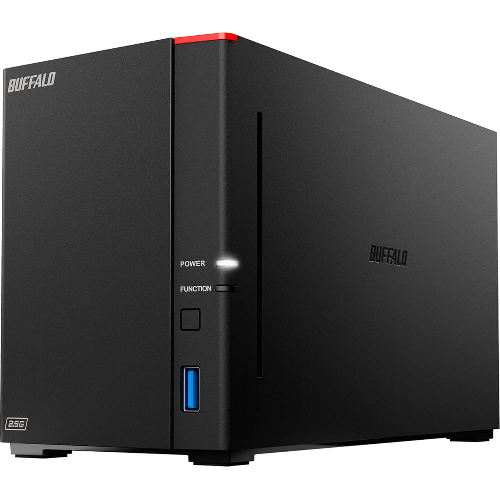 Buffalo LinkStation 720 NAS Server 8TB - 2 x 4TB SATA III, 1.3 GHz 6-Core CPU, 2GB RAM, 2.