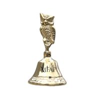 Campana en bronce fundido 7.5 cm - Buho