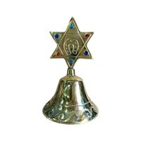 Campana de mesa en bronce fundido 10 cm - Crepitar de las estrellas