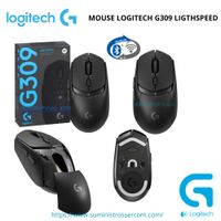 MOUSE LOGITECH G309 LIGHTSPEED WIRELESS BT 25K DPI LIGHTFORCE BLACK