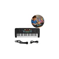 Piano Eléctrico de 37  Juguete de Instrumento Musical Digital con Micrófono para Niños