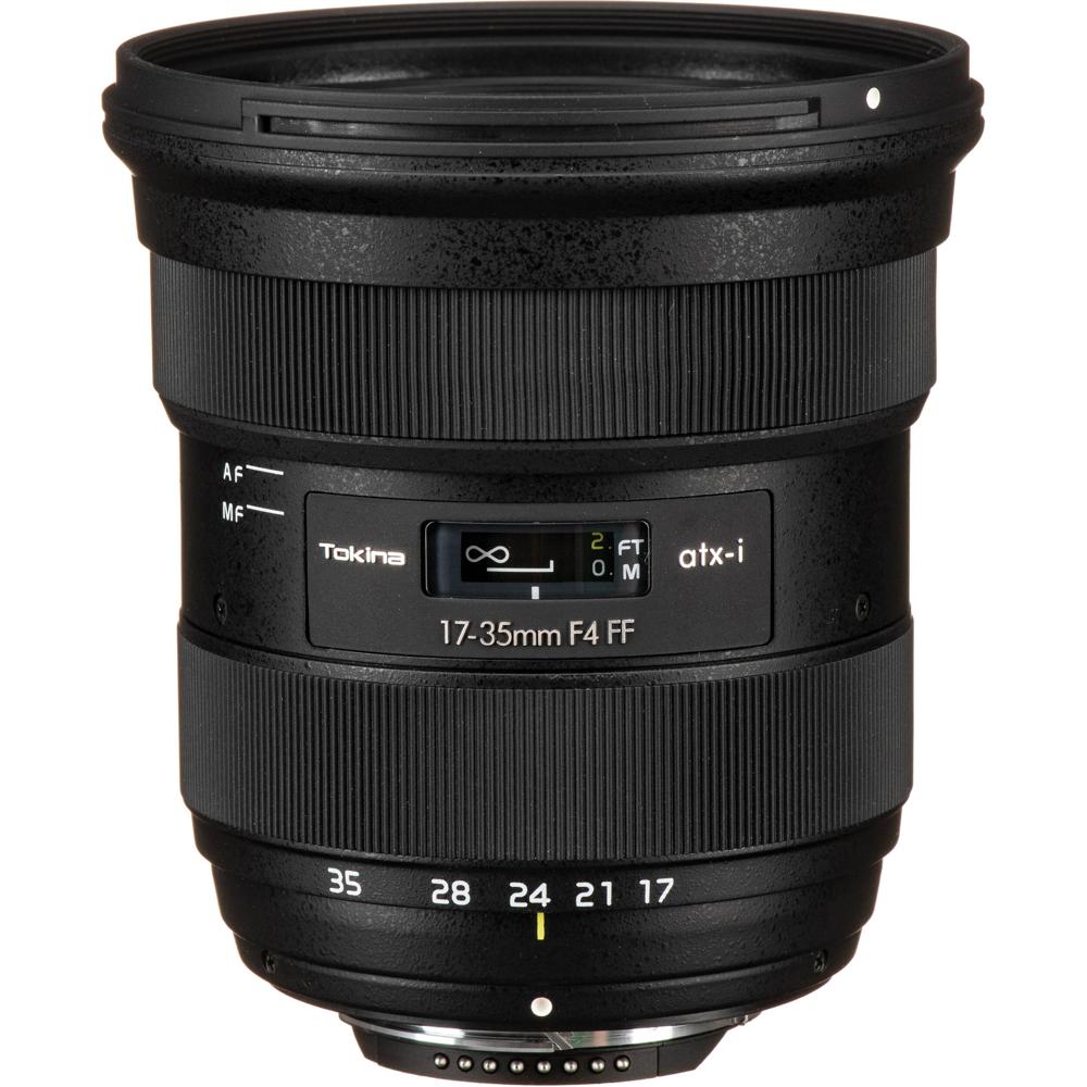 Tokina Lente atx-i 17-35mm f/4 FF para Nikon F - Zoom ultra gran angular, sellado contra c