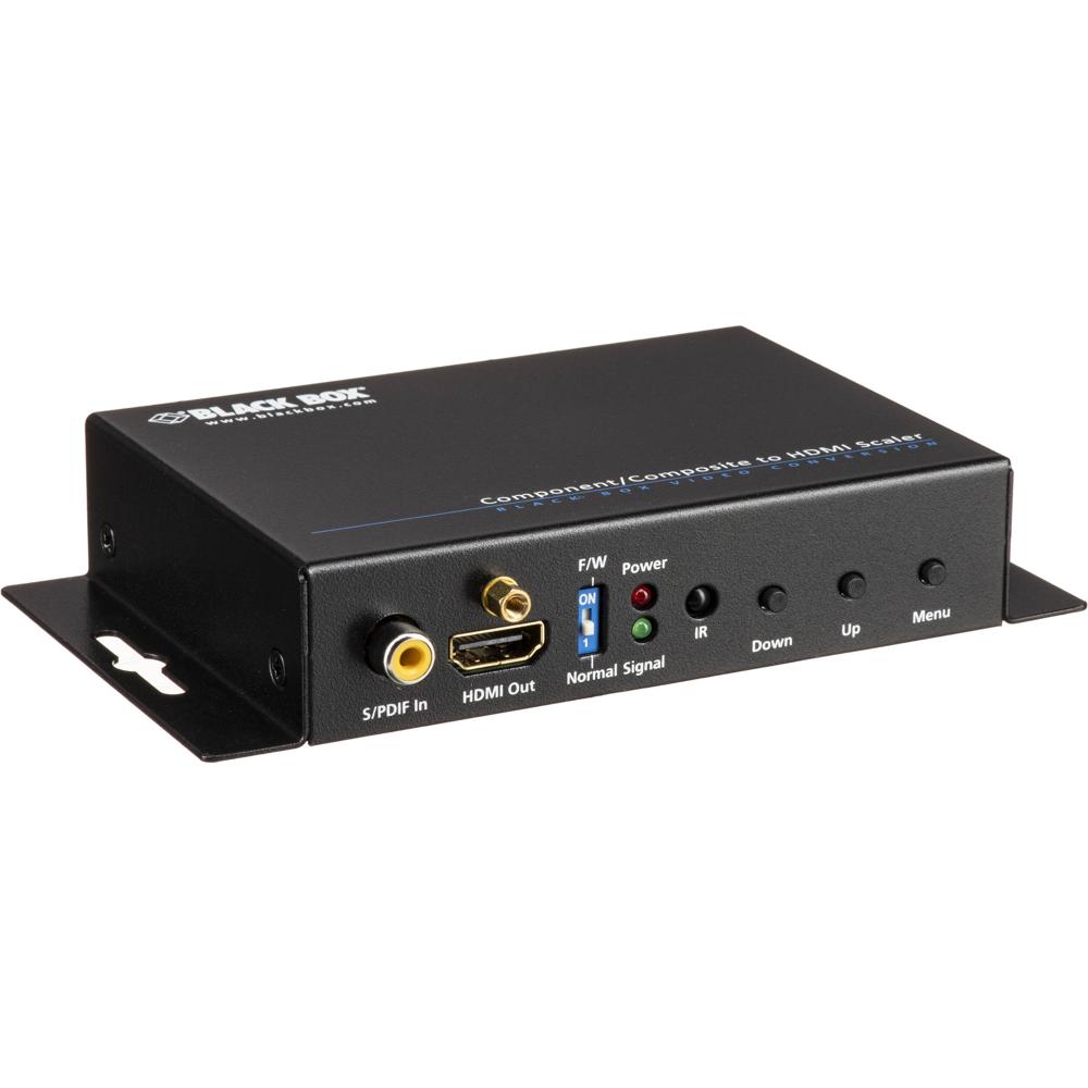 Black Box AVSC-VIDEO-HDMI Convertidor Escalador de Video Componente/Compuesto a HDMI con A