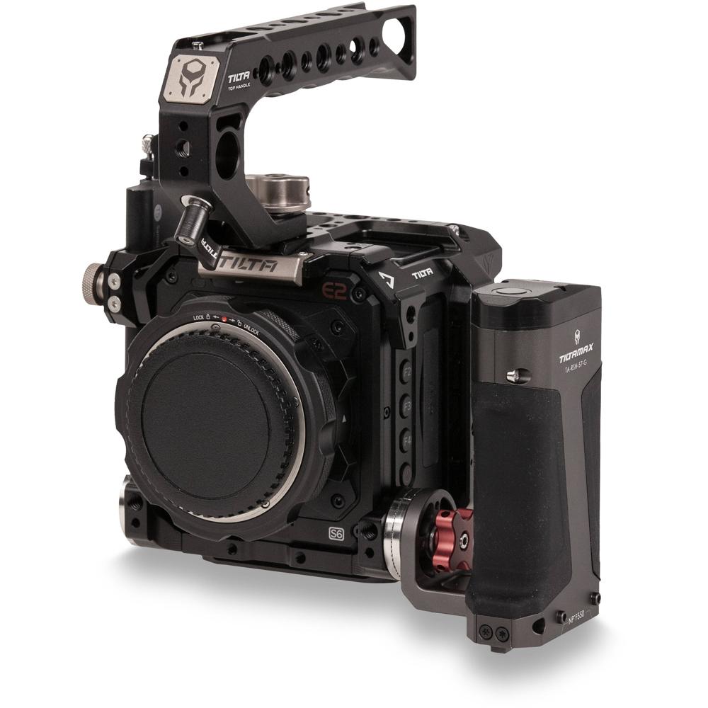 Tilta Kit B para Z CAM E2-S6/F6 - Jaula completa, mango lateral con Run/Stop, soporte para