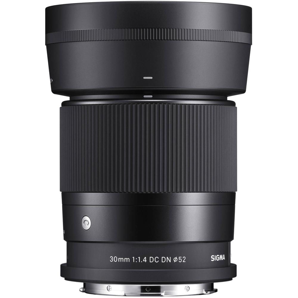 Sigma 30mm f/1.4 DC DN Contemporary L-Mount - Abertura f/1.4, 45mm equivalente, Motor AF s