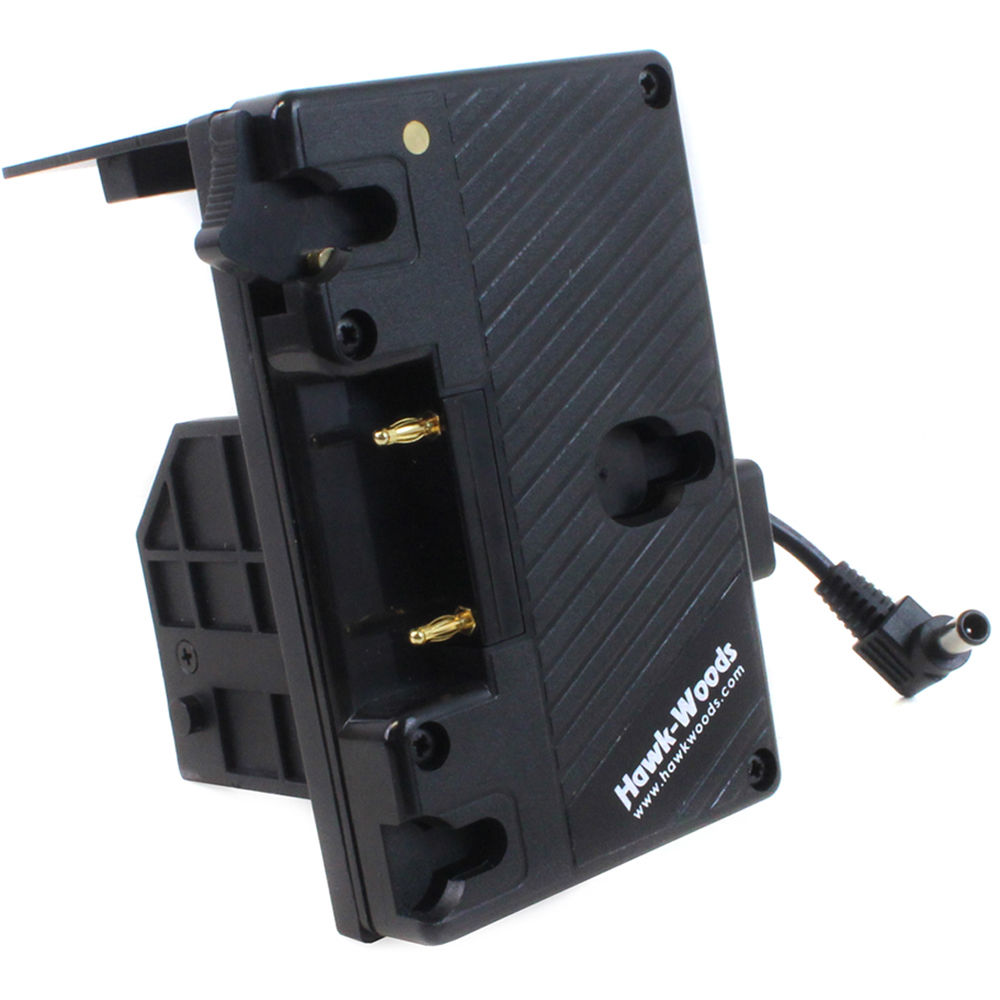 Hawk-Woods Placa de Batería para Sony FX9 con D-Tap y USB (Gold Mount)