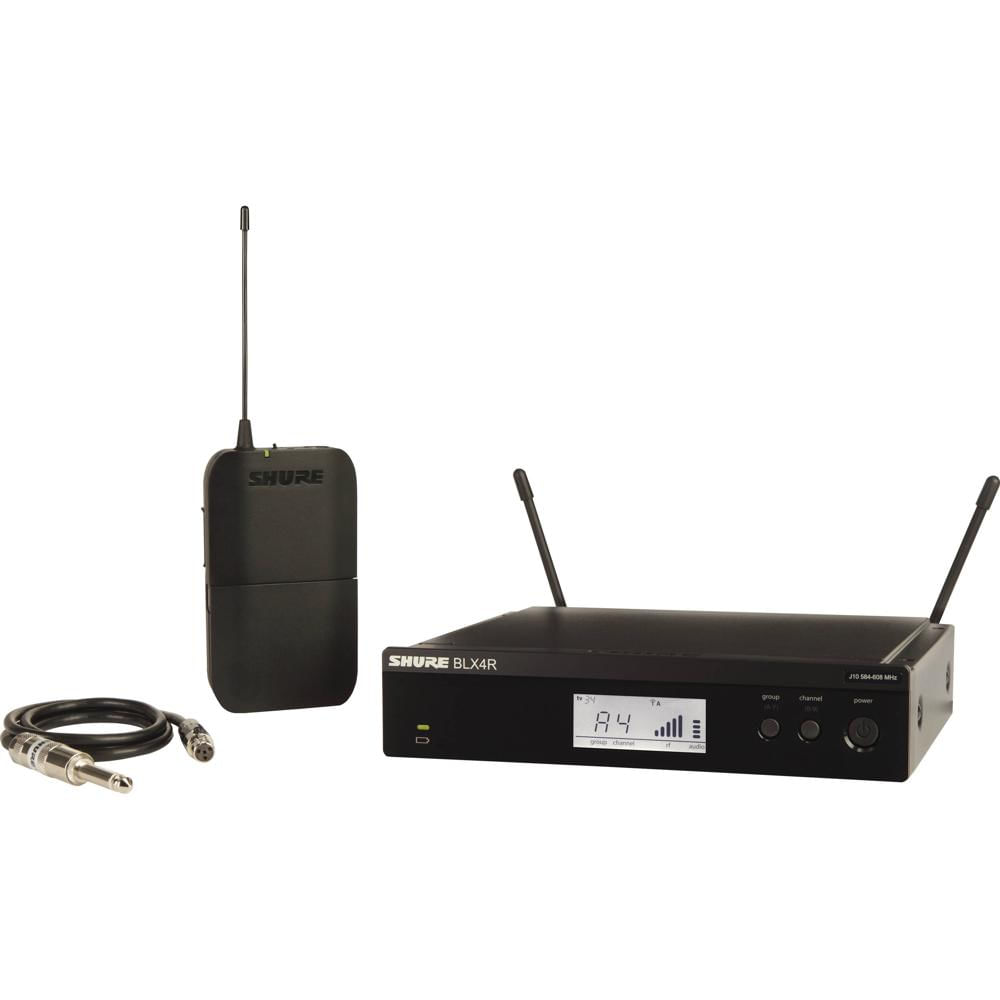 Shure BLX14R Sistema Inalámbrico para Guitarra y Bajo H11 (572 a 596 MHz) - Receptor Rack