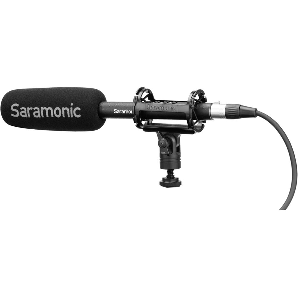 Saramonic SoundBird T3 Micrófono Shotgun Cardioide con Batería Recargable y Alimentació
