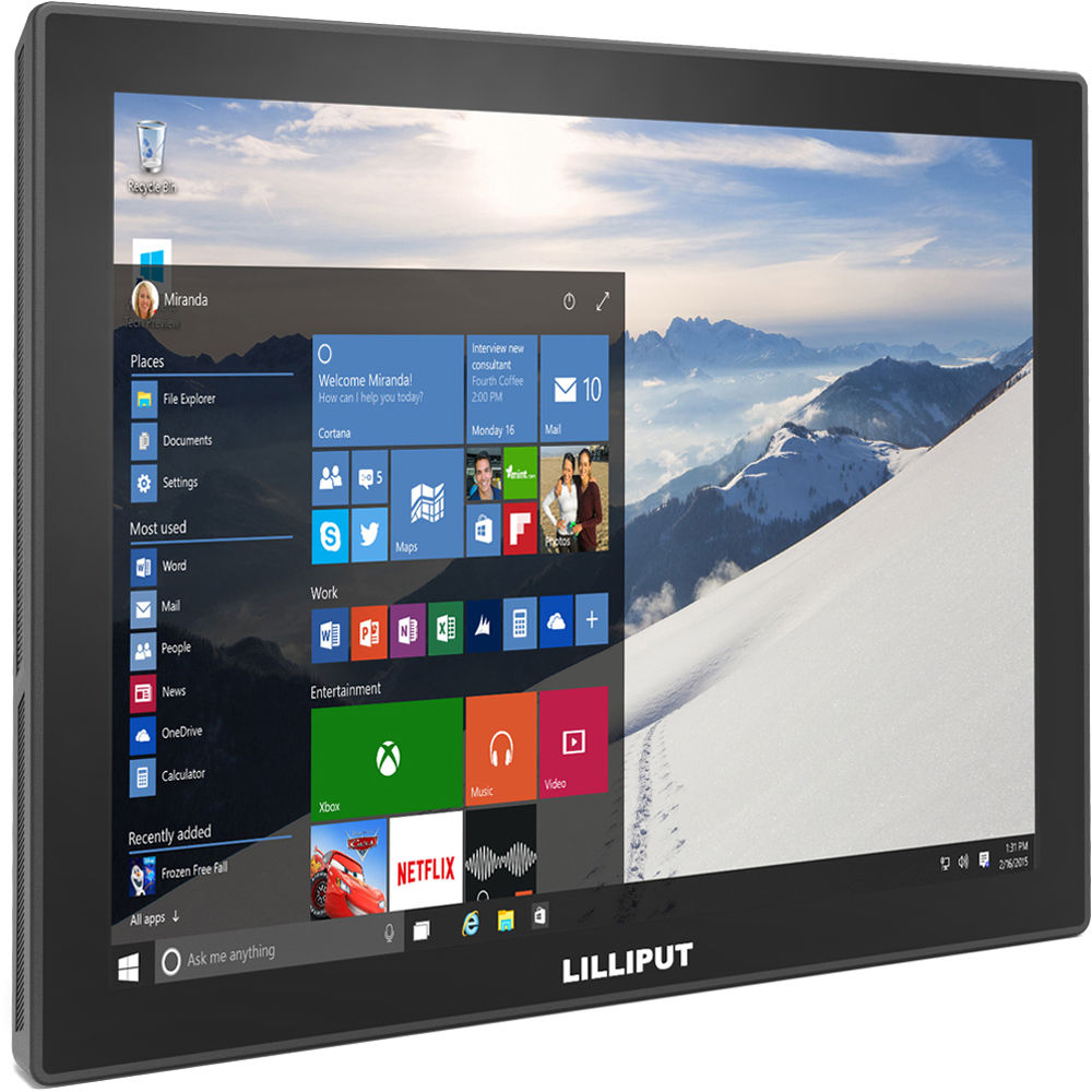 Lilliput Monitor FA1210/C/T 12.1"" Touchscreen IPS LCD 1024x768 800 nits