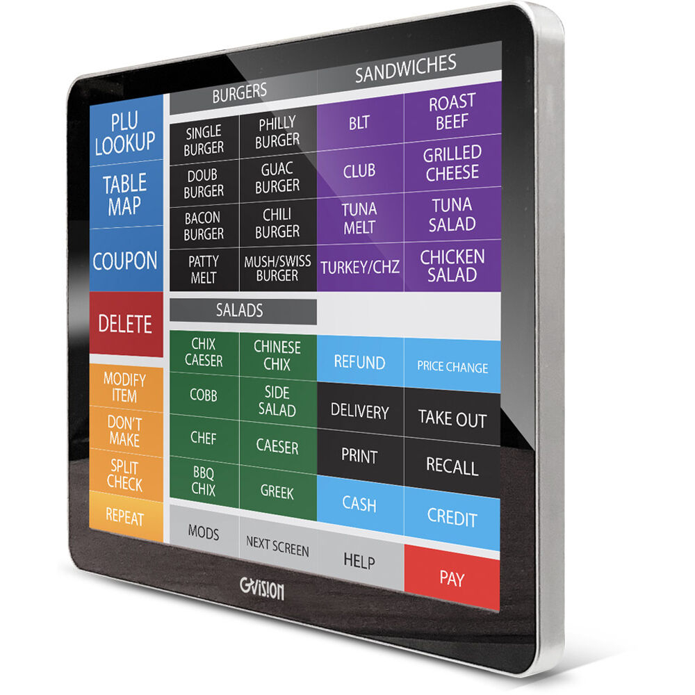 GVision USA Monitor Táctil de 10.1"" PCAP - 1280 x 800, 10 Puntos de Toque, HDMI y VGA