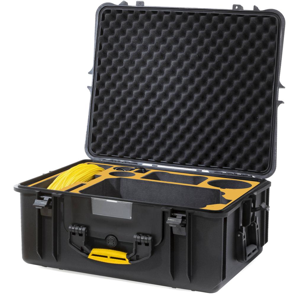 HPRC HPRC2710 Funda Dura para Drone Submarino CHASING M2 con Interior de Espuma y Panel Or
