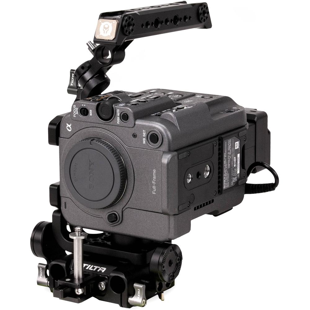 Tilta Cage para Sony FX6 Kit de Montaje Vertical con Placa de Batería Gold Mount