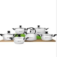 Set de Ollas Facusa Clasica 12 Piezas mas Tetera 3 Litros