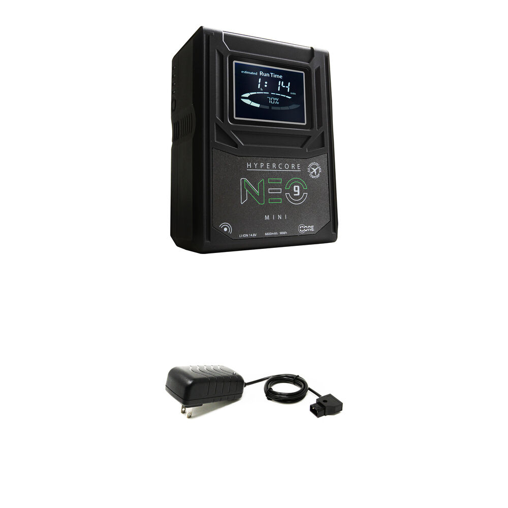 Core SWX HyperCore NEO 9 Mini Batería V-Mount 98Wh con Cargador D-Tap