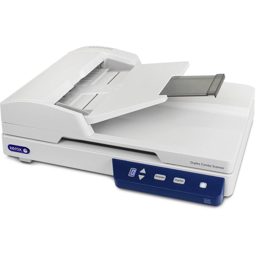 Xerox Duplex Combo Scanner ADF 35 Hojas 600 dpi, Escaneo Doble Cara 50 ipm, Software ABBY