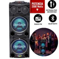 Torre de Sonido AWPOC10 BT 2500W PMPO DJ Fiesta